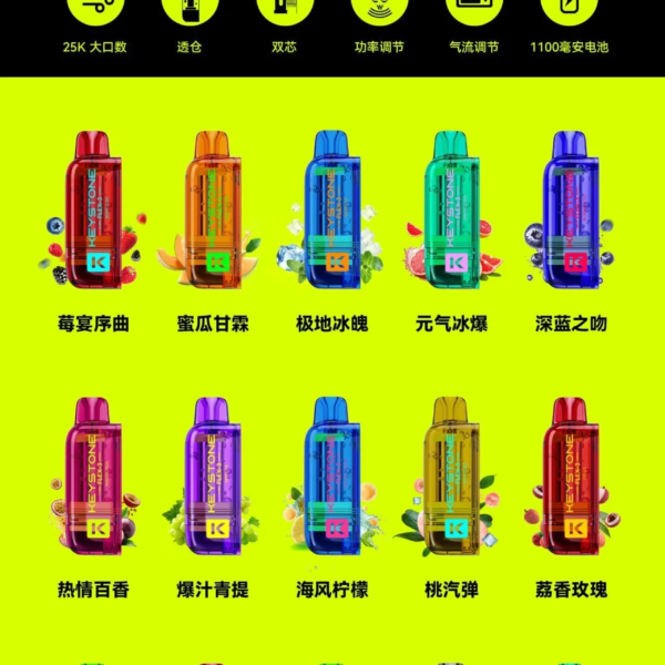 KEYSTONE FLEX-3 鑰石 25000口【買一盒送主機】